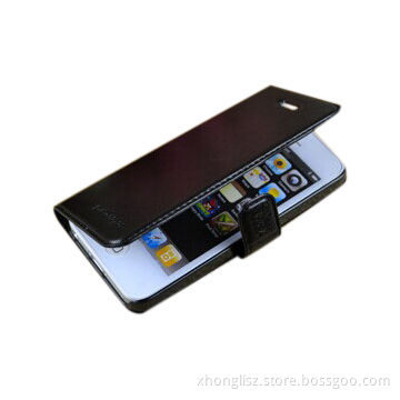 Promotion High Quality Leather Case for iPhone Series, Many Colors for Choice